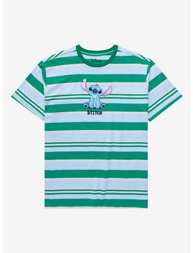 Our Universe Disney Lilo & Stitch Sitting Stitch Striped T-Shirt - BoxLunch Exclusive, , hi-res