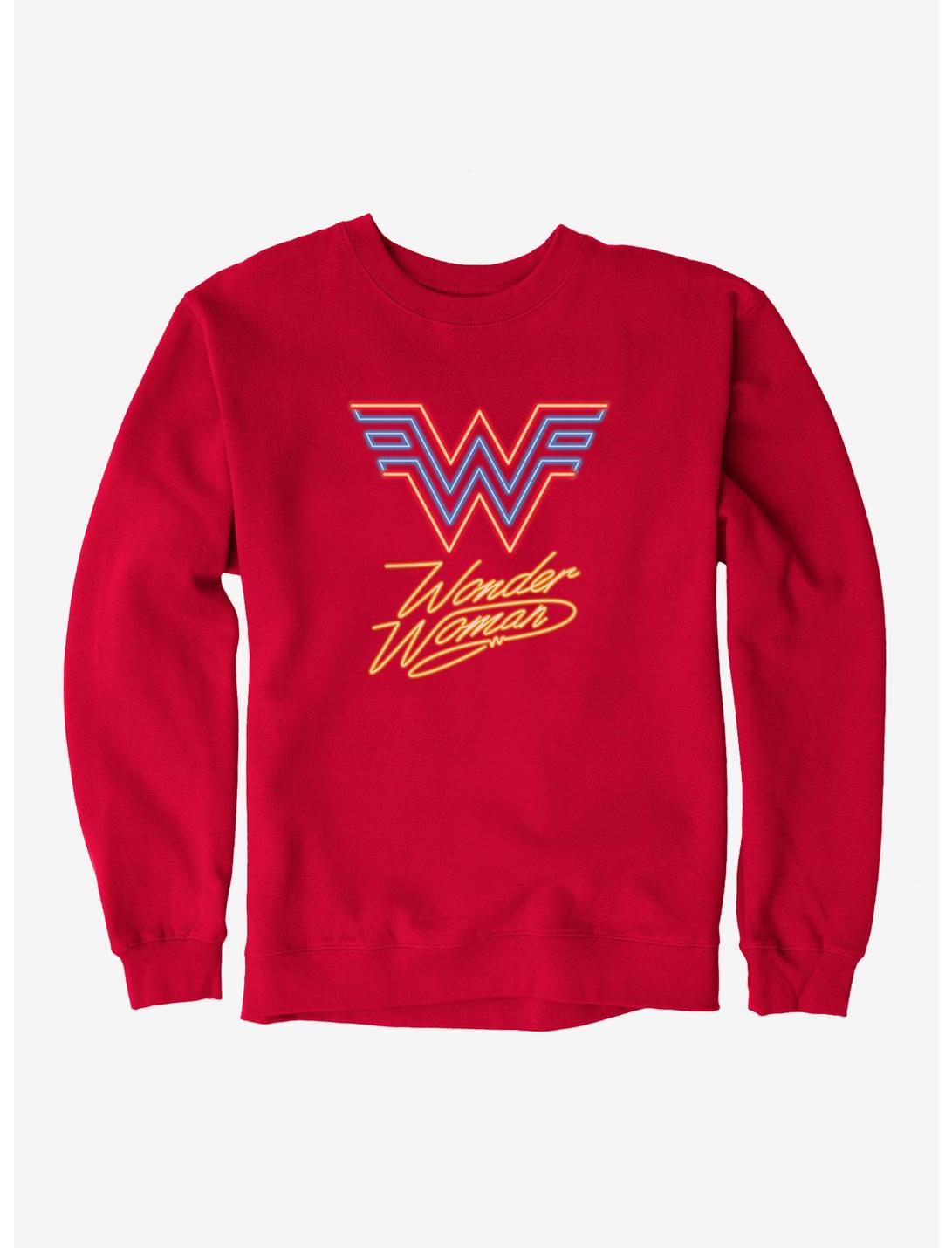 DC Comics Wonder Woman 1984 Neon Throwback Sweatshirt