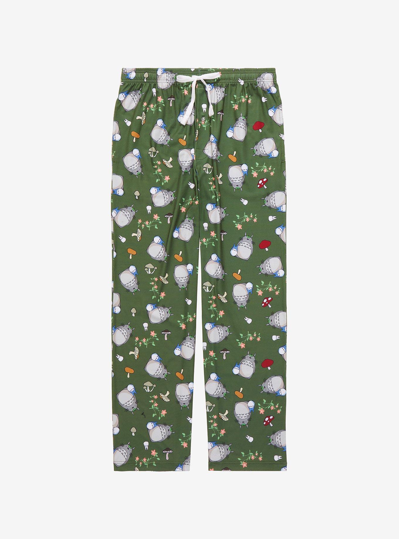 Studio Ghibli My Neighbor Totoro Icons Allover Print Sleep Pants BoxLunch Exclusive