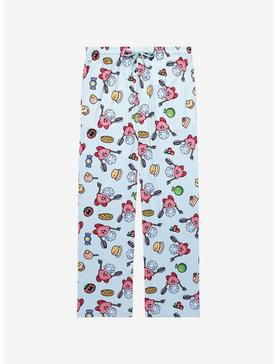 Nintendo Kirby Chef Kirby with Food Allover Print Sleep Pants - BoxLunch Exclusive, , hi-res