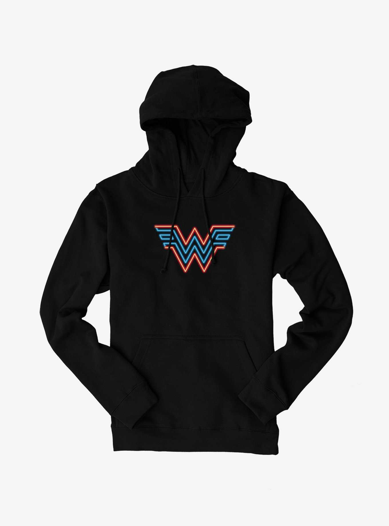 Black Wonder Woman ladies Crop hooded sweatshirt – MKUU HARLEM GENERAL STORE