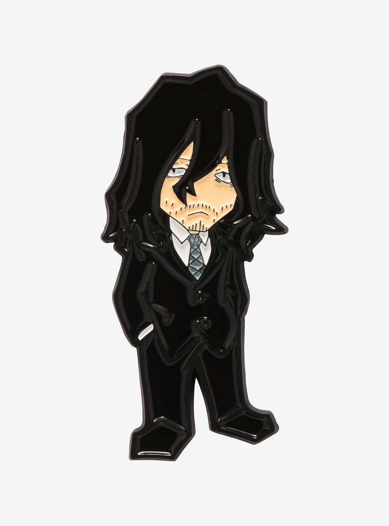 My Hero Academia Formal Aizawa Enamel Pin, , hi-res