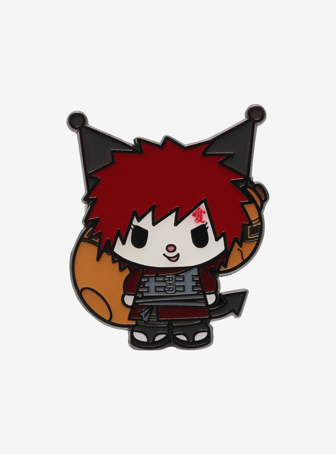 Naruto Shippuden X Hello Kitty And Friends Gaara Enamel Pin, , hi-res