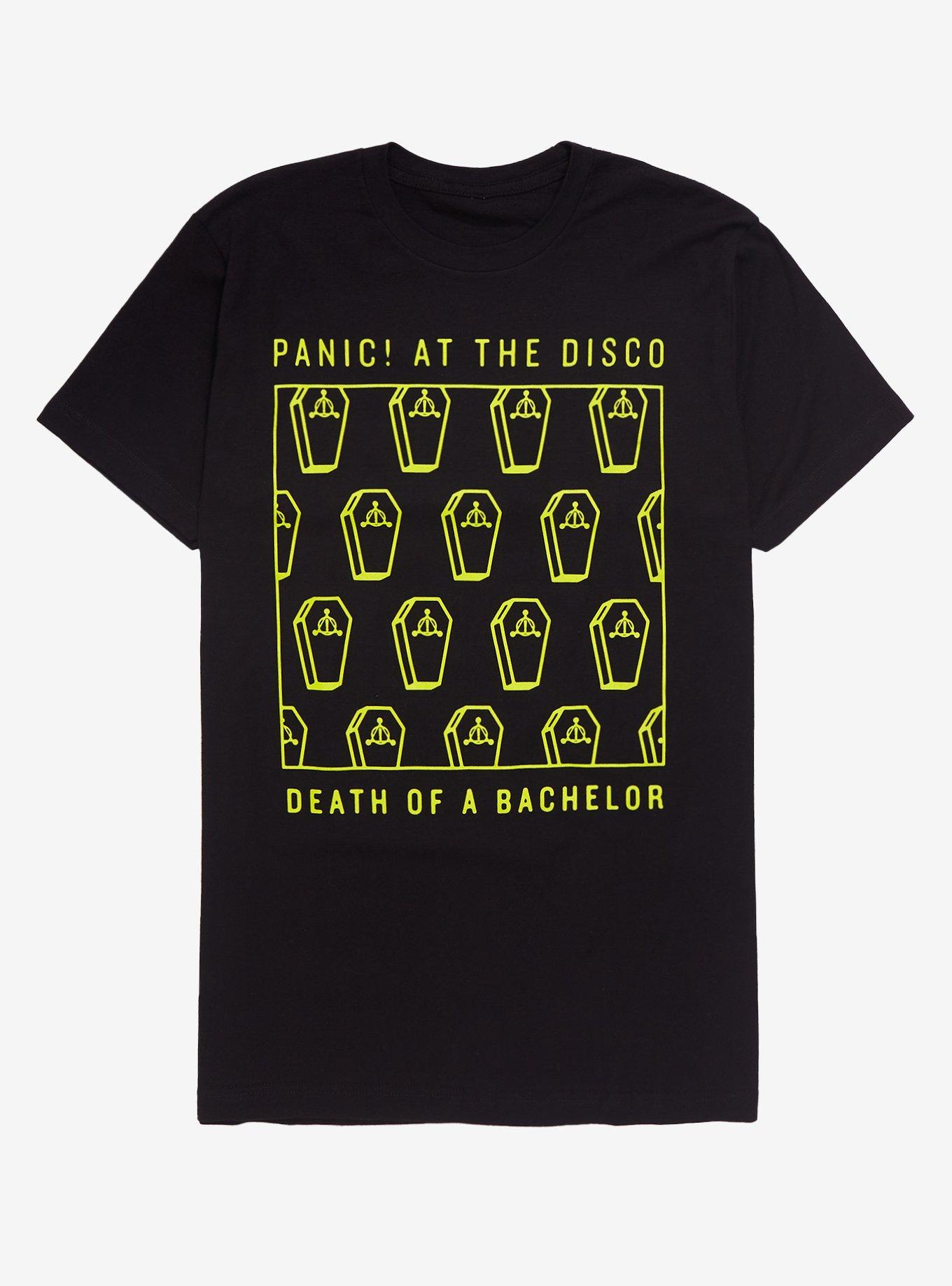 Panic! At The Disco Coffin T-Shirt, BLACK, hi-res