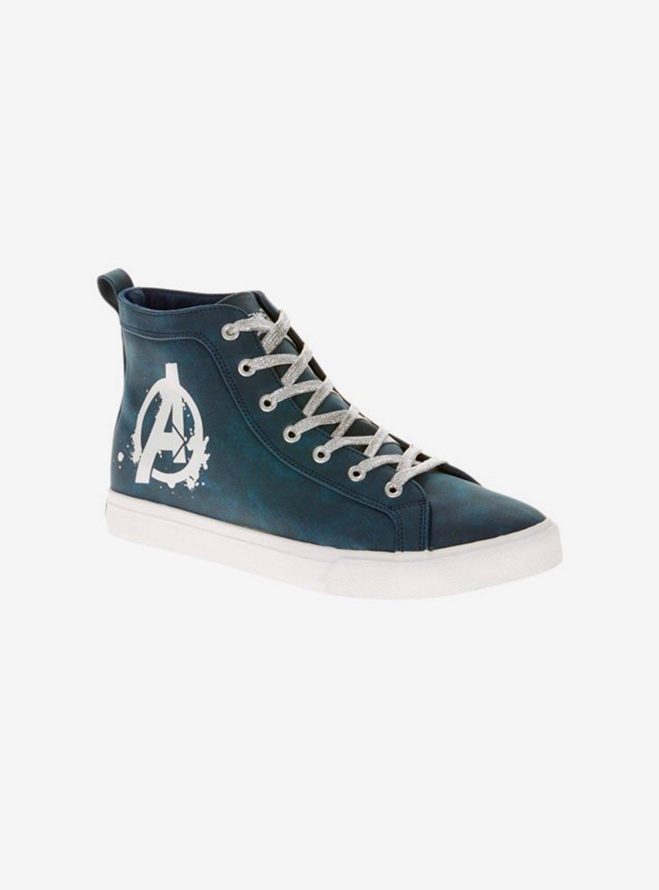 Marvel Avengers Logo Hi Top Sneakers