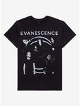 Evanescence Tonal Group Photo T-Shirt, BLACK, hi-res
