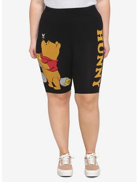 Disney Winnie The Pooh Hunny Bike Shorts Plus Size, , hi-res