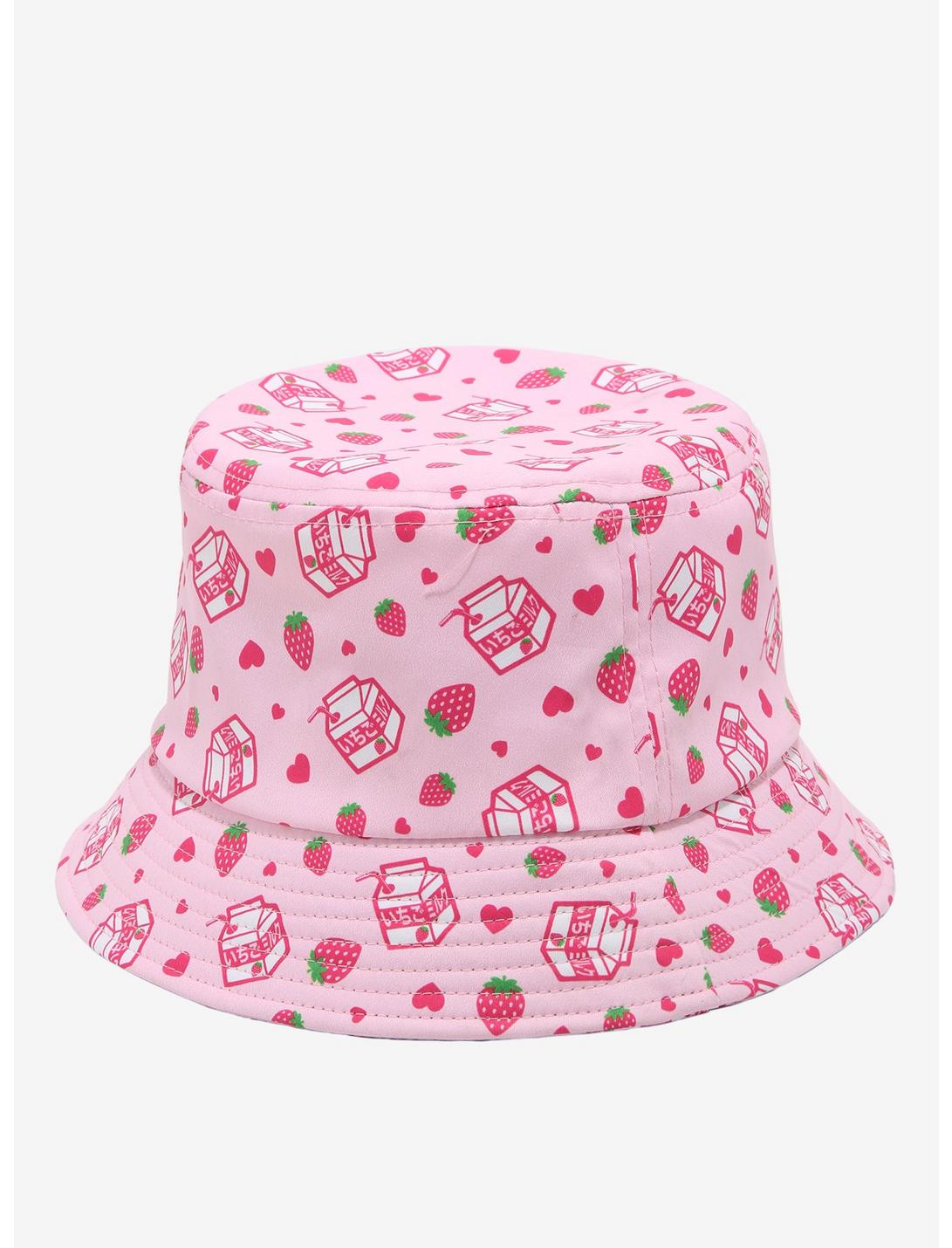 Strawberry Milk Bucket Hat, , hi-res