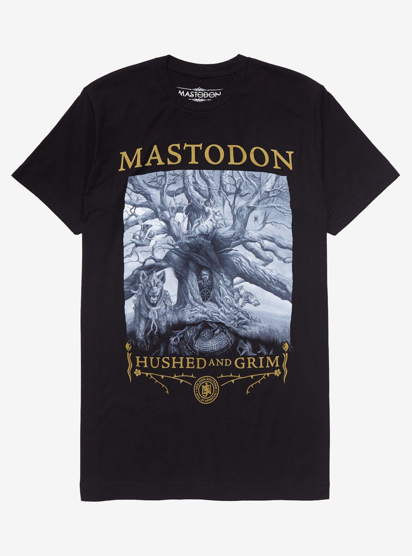 Mastodon Hushed And Grim T-Shirt, BLACK, hi-res