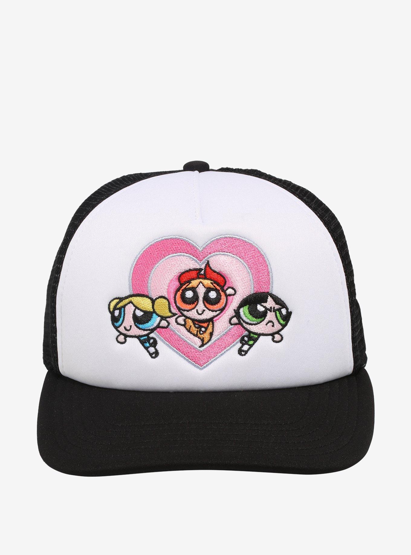 The Powerpuff Girls Embroidered Trucker Hat, , hi-res