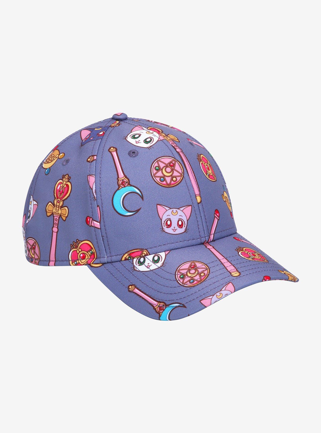 Sailor Moon Crystal Cats & Items Dad Cap, , hi-res