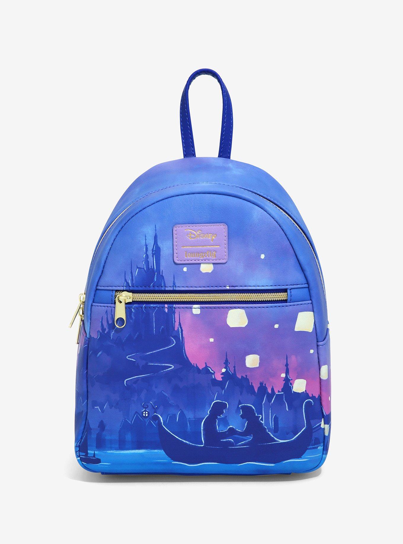 Loungefly Disney Tangled Painted Landscape Mini Backpack