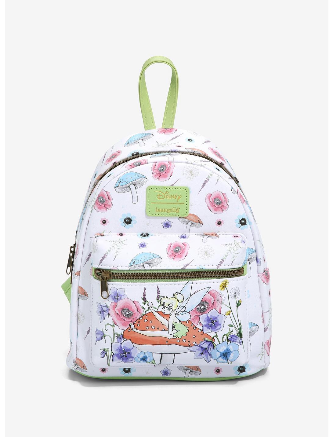 Loungefly Disney Peter Pan Grumpy Tinker Bell Forest Mini Backpack, , hi-res