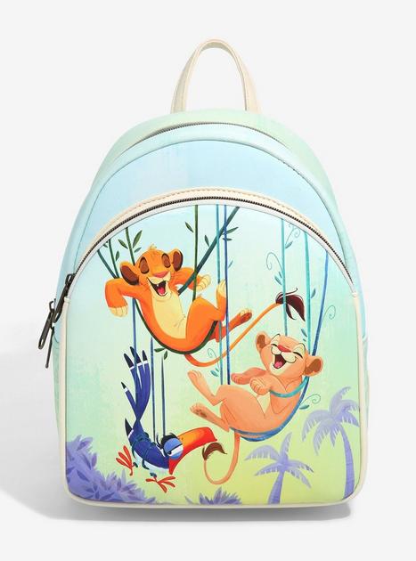 Purchases Loungefly The Lion King Mufasa & Simba Mini Backpack NWT