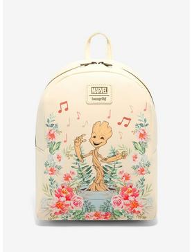 Loungefly Marvel Guardians Of The Galaxy Groot Floral Mini Backpack, , hi-res