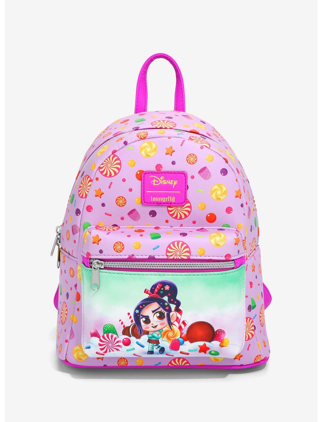 Loungefly Disney Wreck-It Ralph Vanellope Candy Mini Backpack, , hi-res
