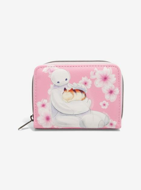 BAYMAXノート Loungefly Disney Big Hero 6 Baymax & Mochi Sakura Mini Zipper