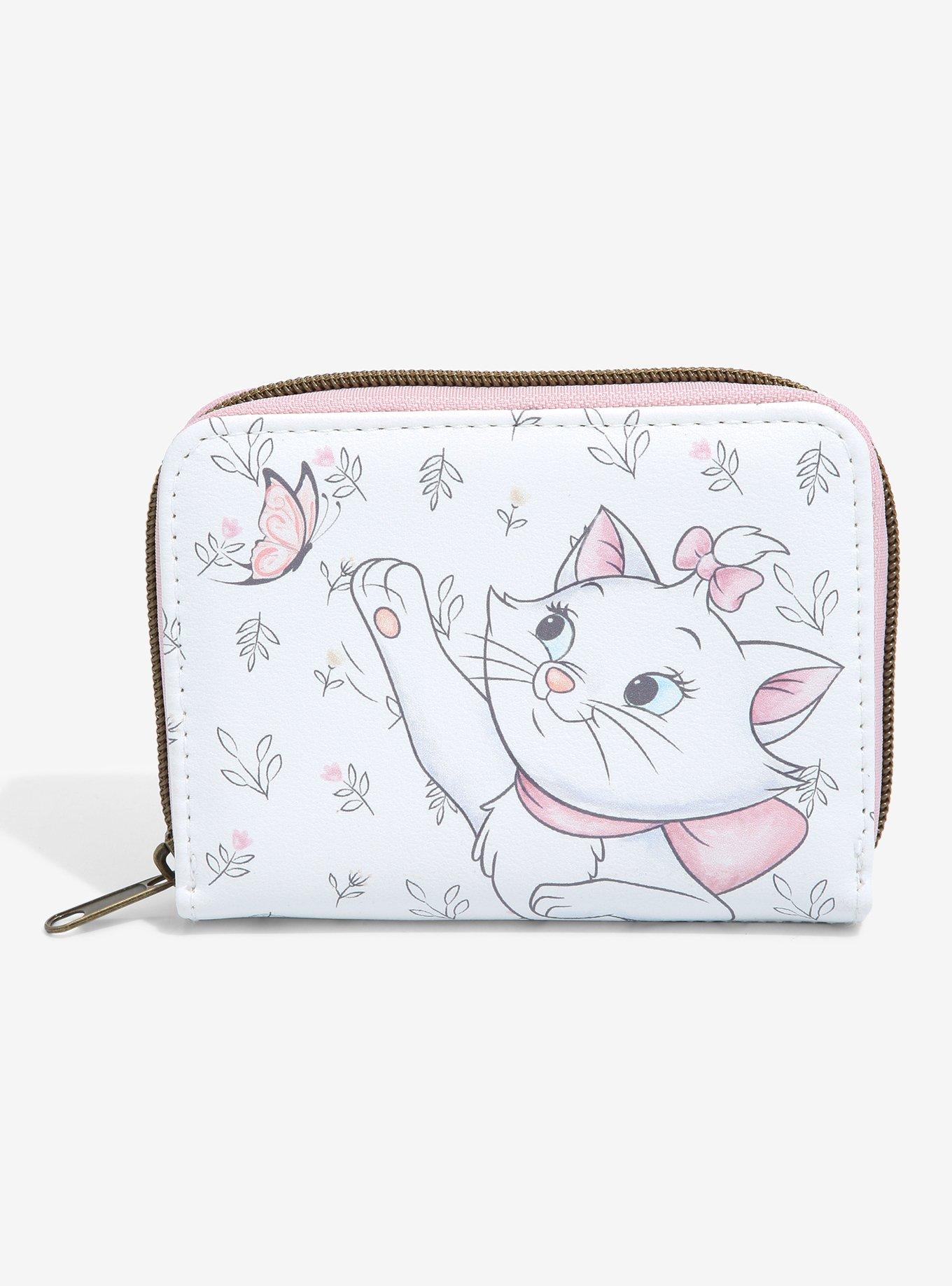 Loungefly Disney The Aristocats Marie Butterfly Mini Zipper Wallet, , hi-res