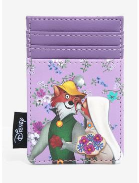 Loungefly Disney Robin Hood Kisses Floral Cardholder, , hi-res