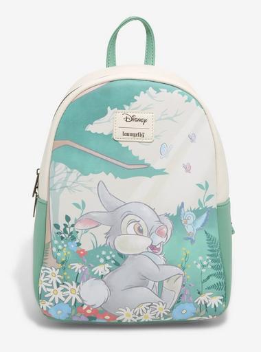 ☆Disney限定Loungefly Bambi and Thumper sleepingミニBackpack NWT Loungefly Bambi Floral Thumper AOP Disney Mini Backpack