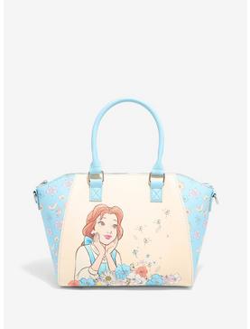 Loungefly Disney Beauty And The Beast Belle Floral Satchel Bag, , hi-res