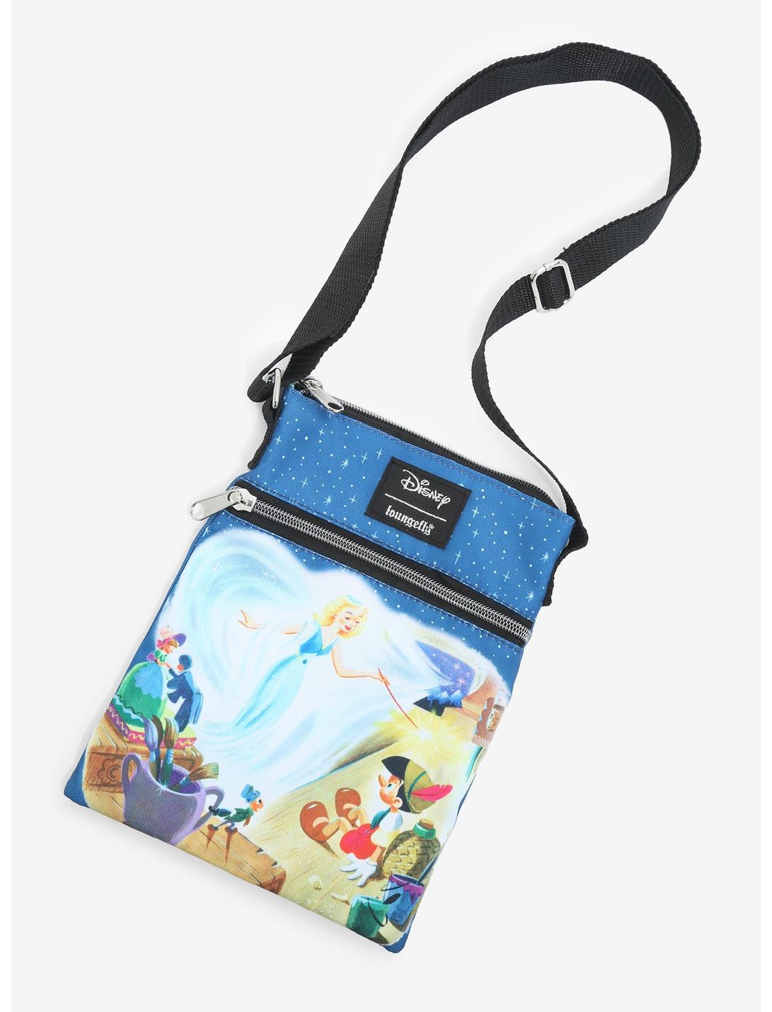 Loungefly Disney Pinocchio Blue Fairy Passport Crossbody Bag, , hi-res