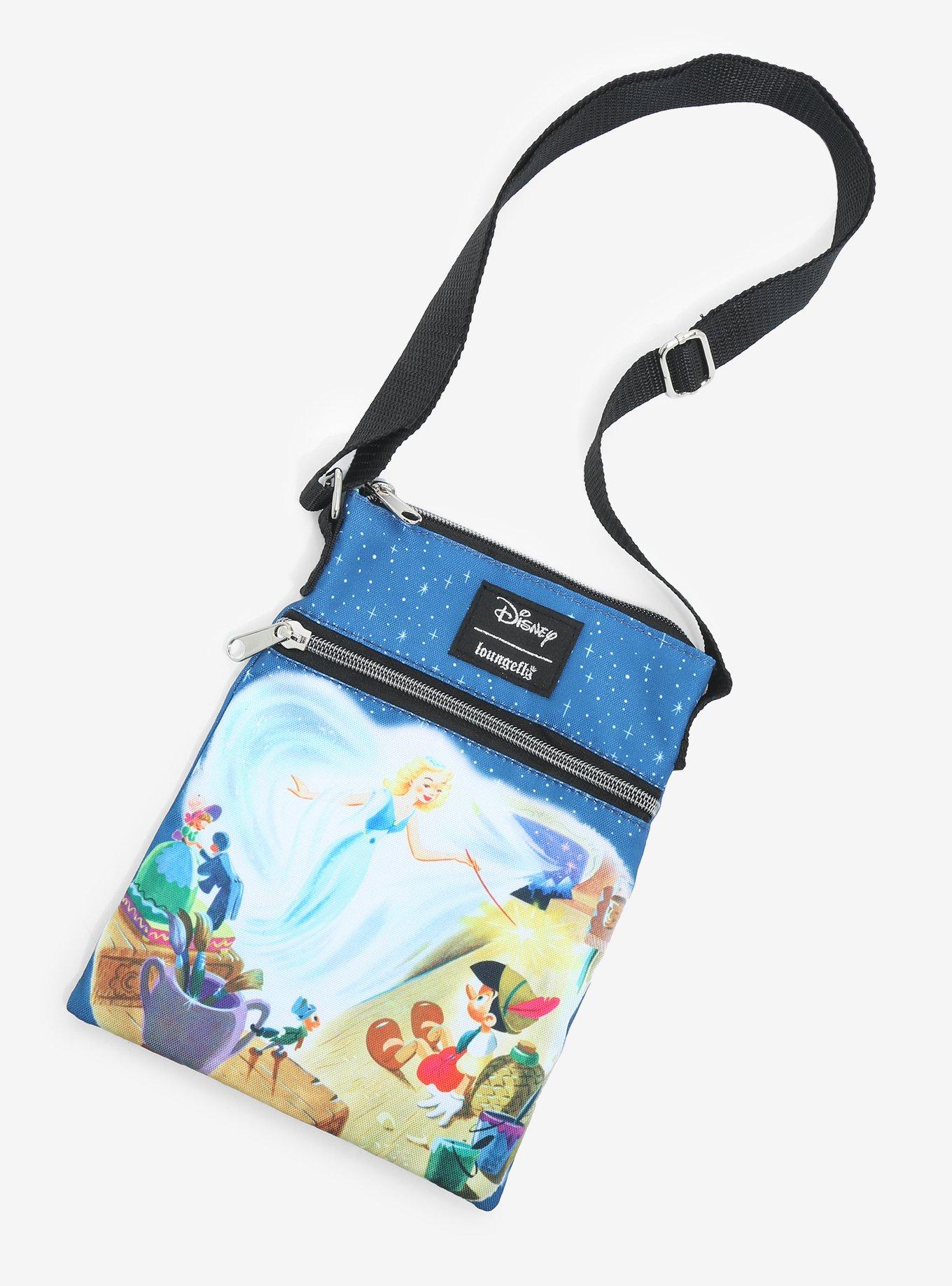Loungefly Disney Pinocchio Blue Fairy Passport Crossbody Bag Hot Topic