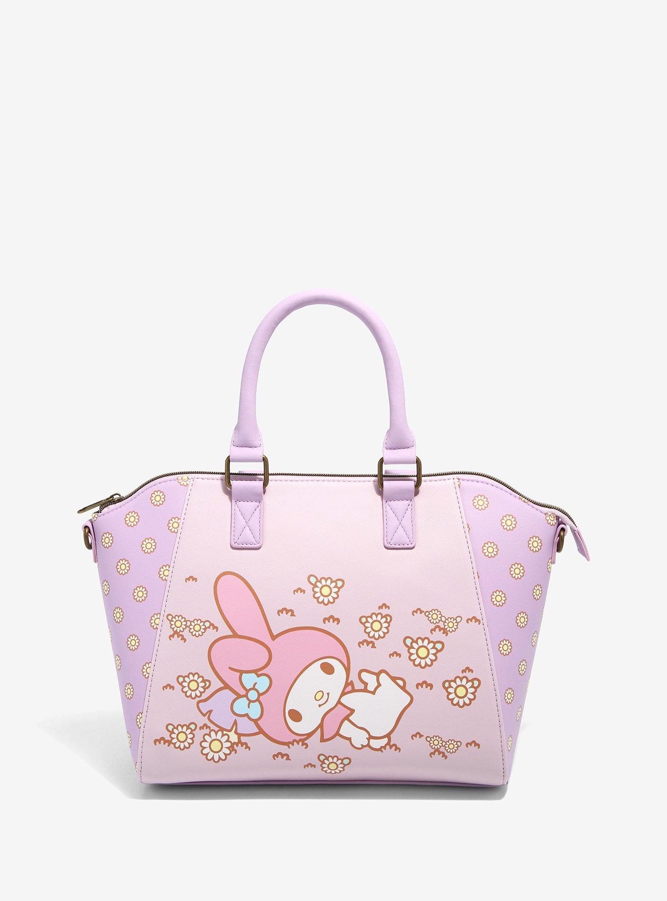  Loungefly Sanrio Hello Kitty Kawaii Allover Print Crossbody  Satchel Handbag Purse : Clothing, Shoes & Jewelry