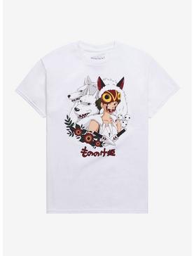 Studio Ghibli Princess Mononoke Wolves T-Shirt, MULTI, hi-res