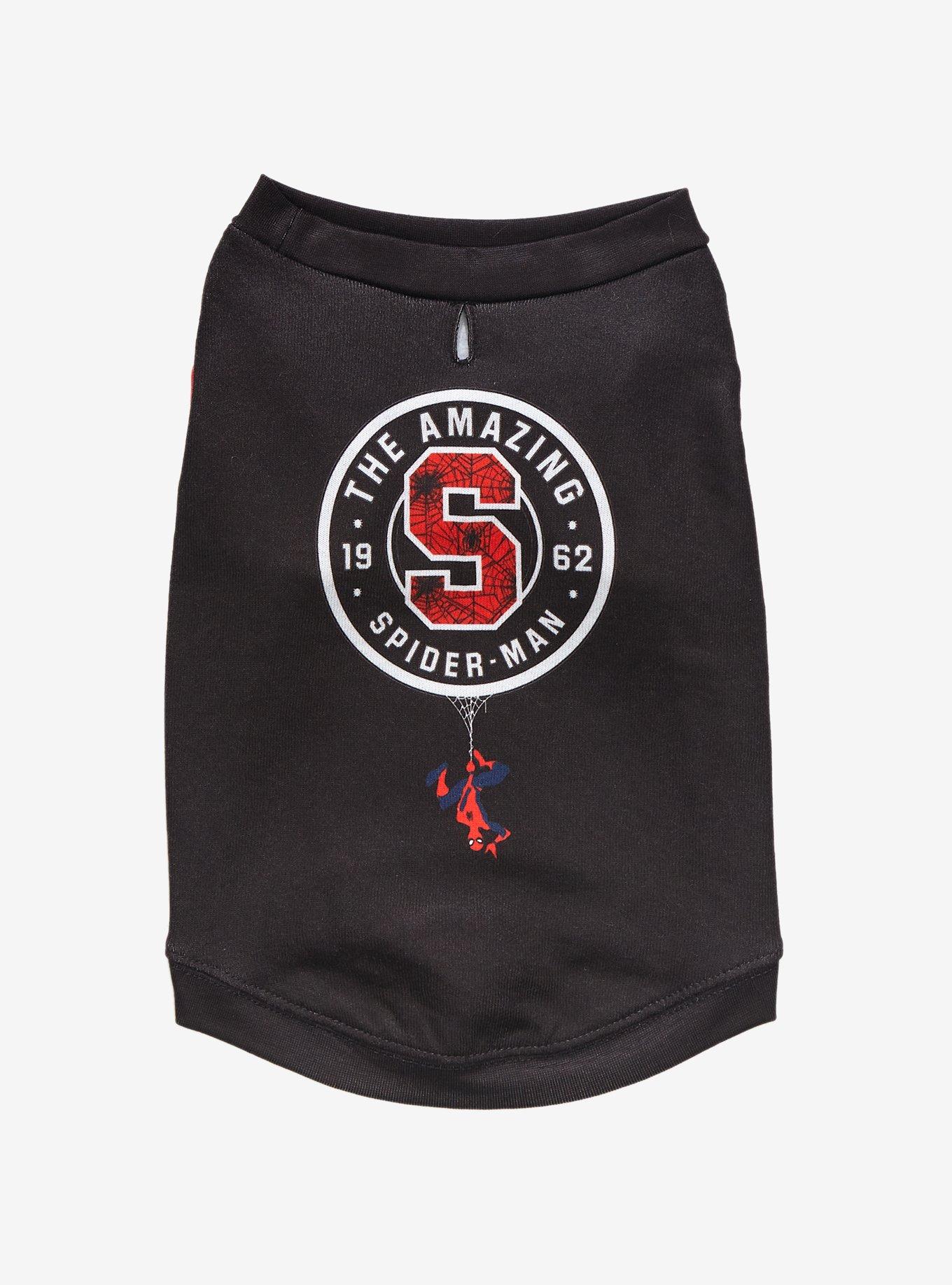 Marvel Spider-Man Varsity Crest Pet Sweater, MULTI, hi-res