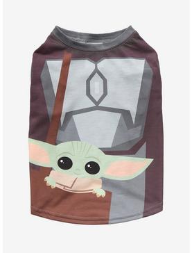 Star Wars The Mandalorian Armor with Grogu Pet T-Shirt, , hi-res