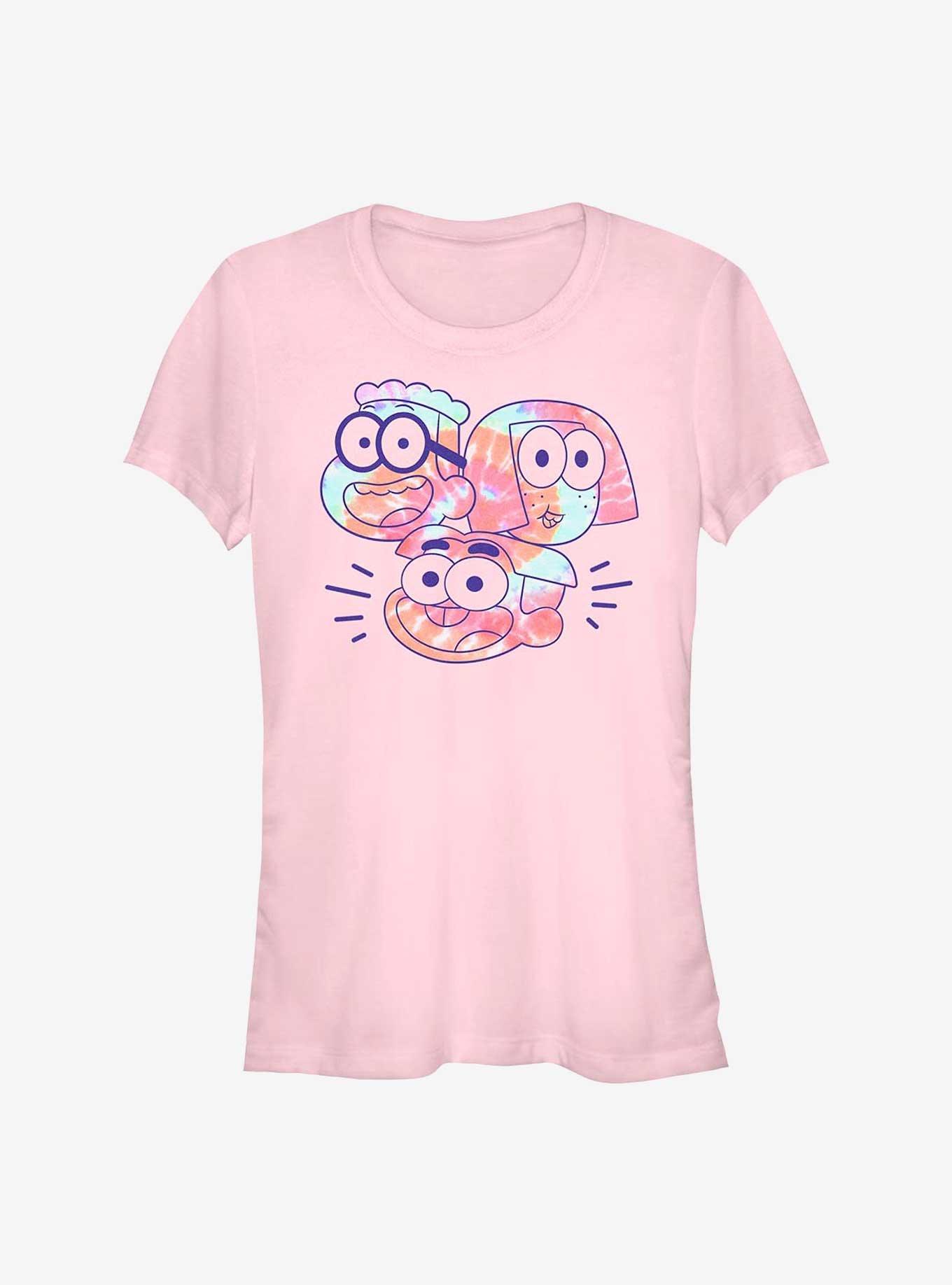 Disney's Big City Greens Tie Dye Girls T-Shirt, LIGHT PINK, hi-res