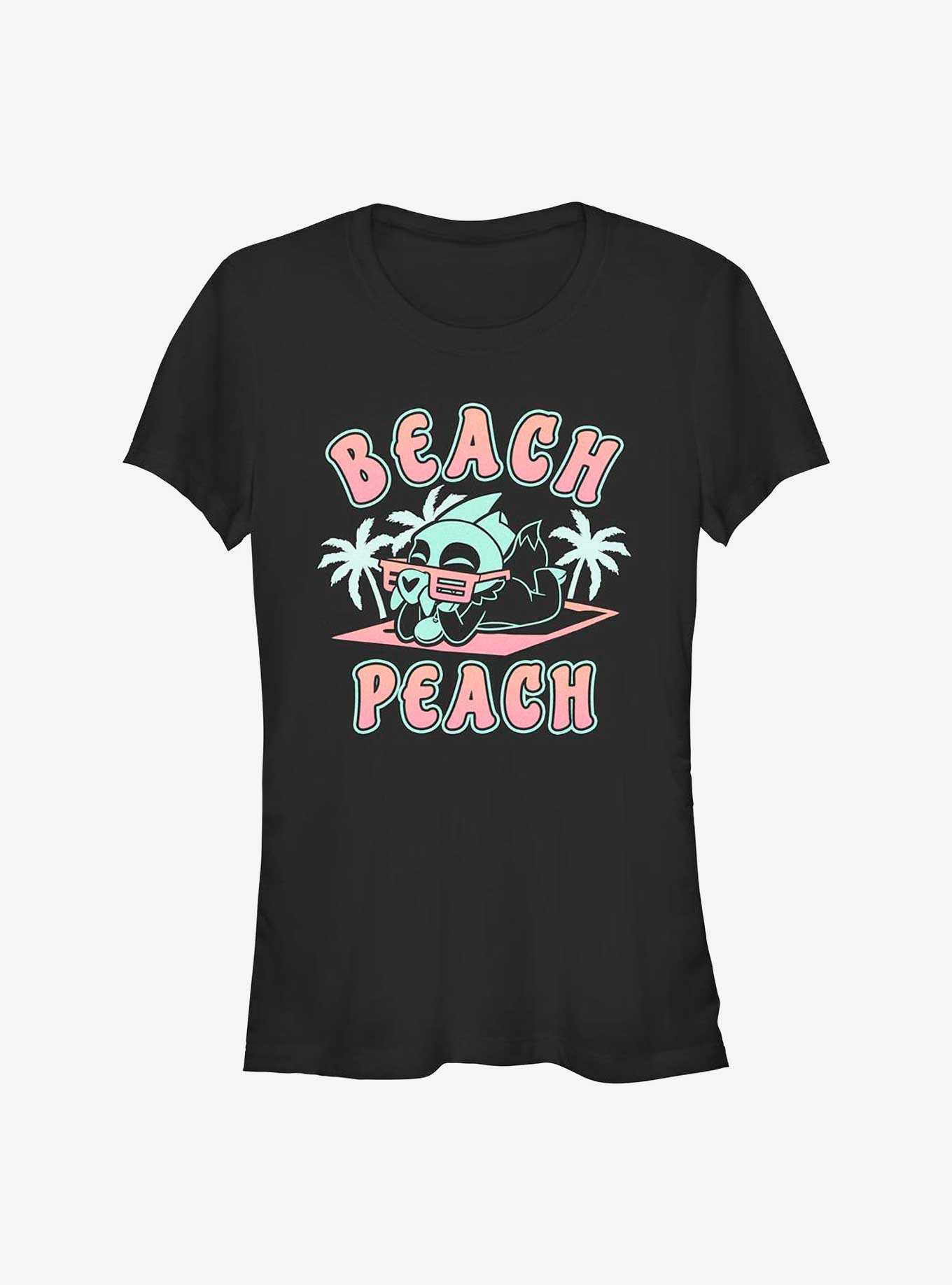 Disney's The Owl House Beach Peach Girls T-Shirt, BLACK, hi-res
