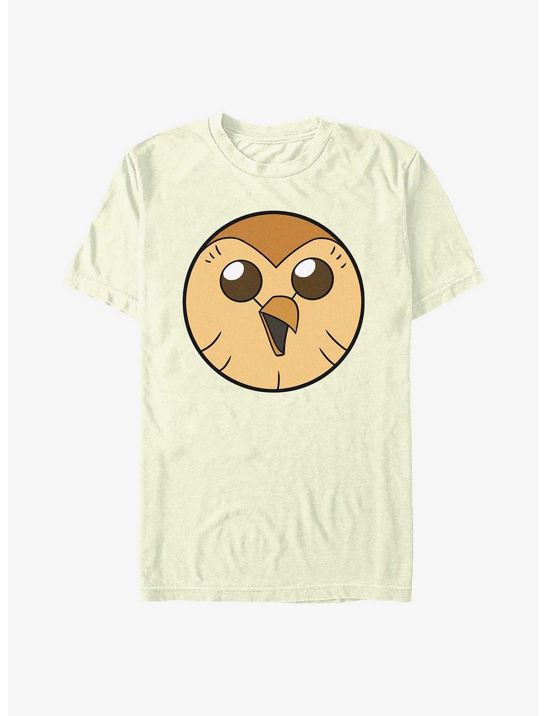 Disney's The Owl House Hooty Face Solid T-Shirt, NATURAL, hi-res