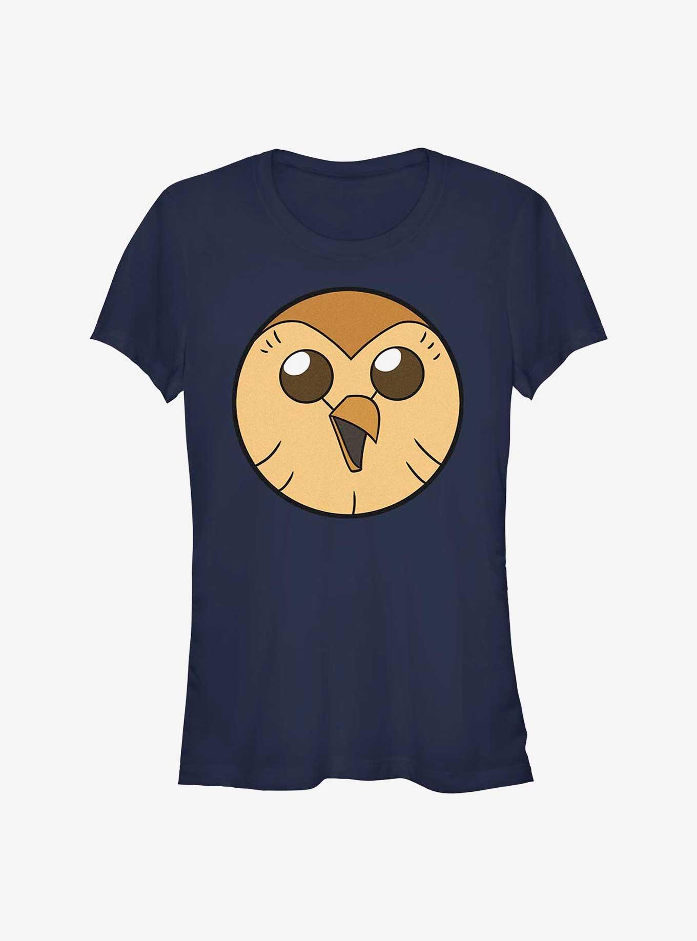 Disney's The Owl House Hooty Face Solid Girls T-Shirt, , hi-res