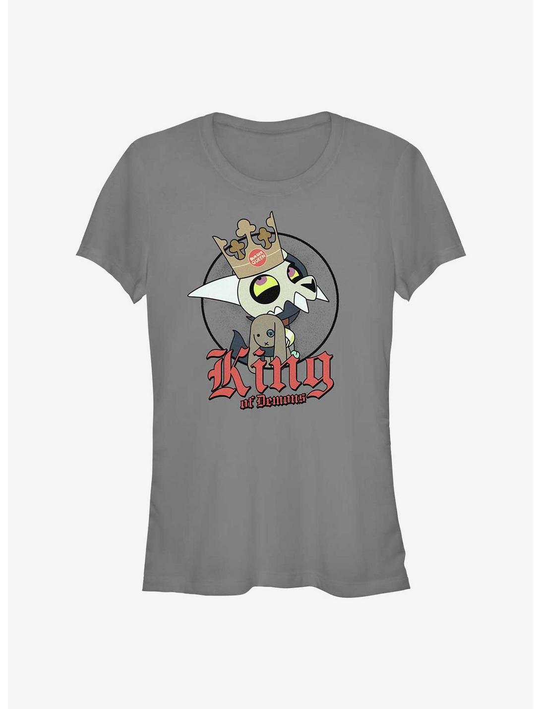 Disney's The Owl House King Of Demons Girls T-Shirt, CHARCOAL, hi-res
