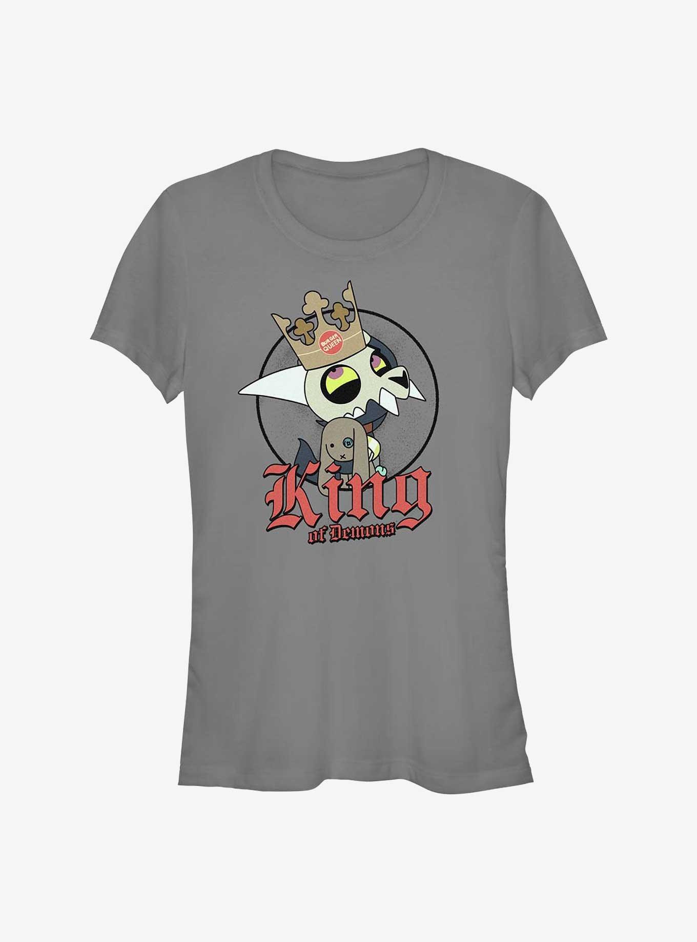 Disney's The Owl House King Of Demons Girls T-Shirt, CHARCOAL, hi-res