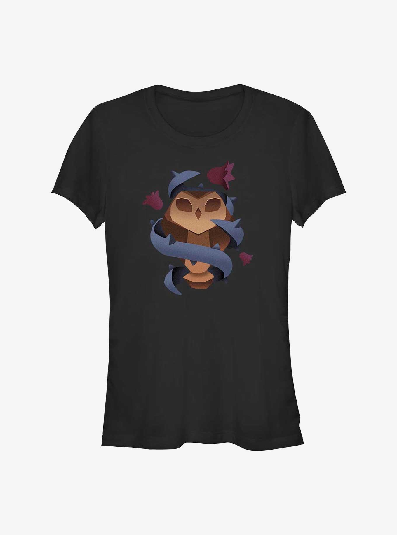 Disney's The Owl House Staff Vines Girls T-Shirt, BLACK, hi-res