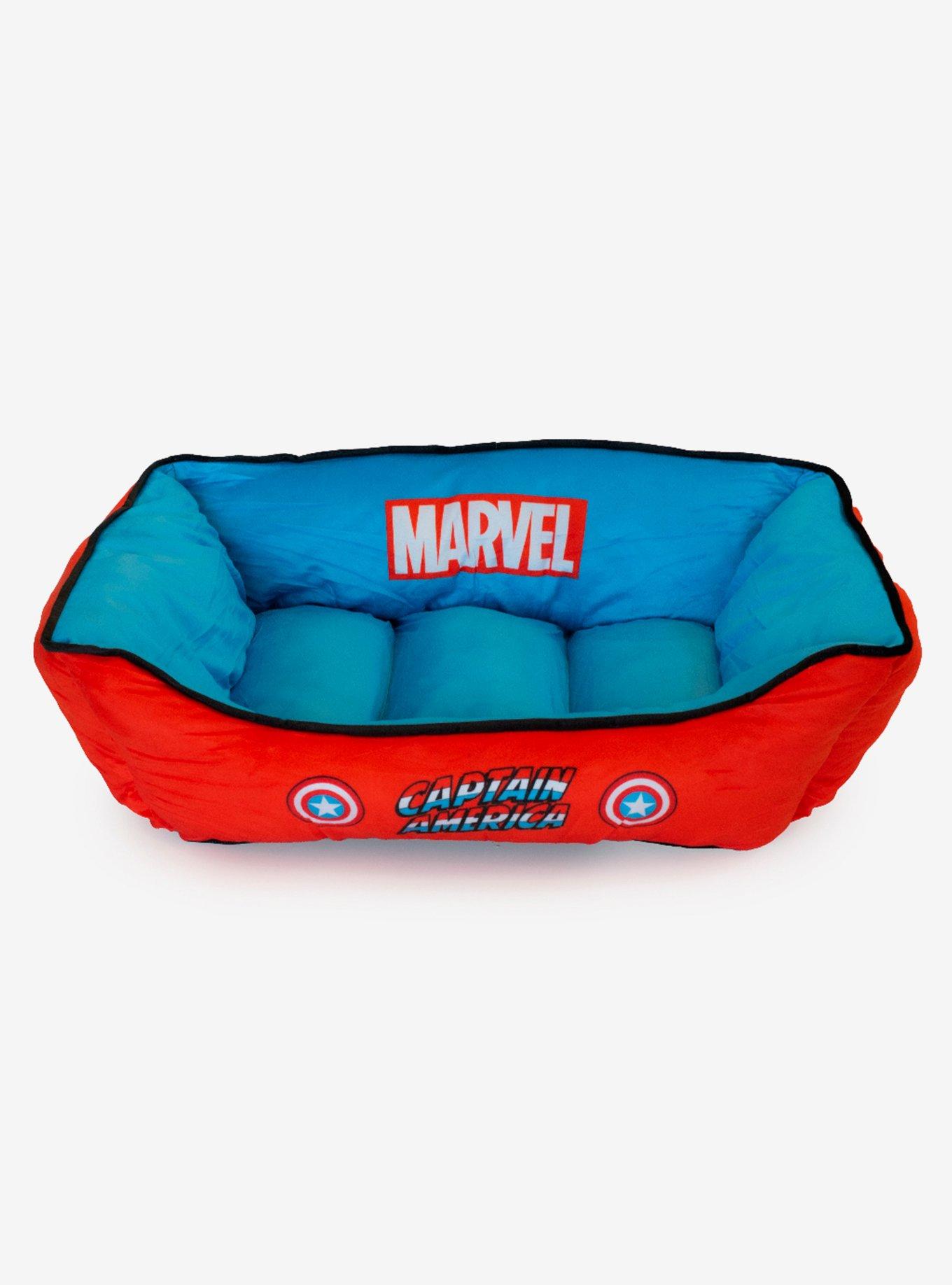 Marvel Captain Americia Dog Bed, , hi-res