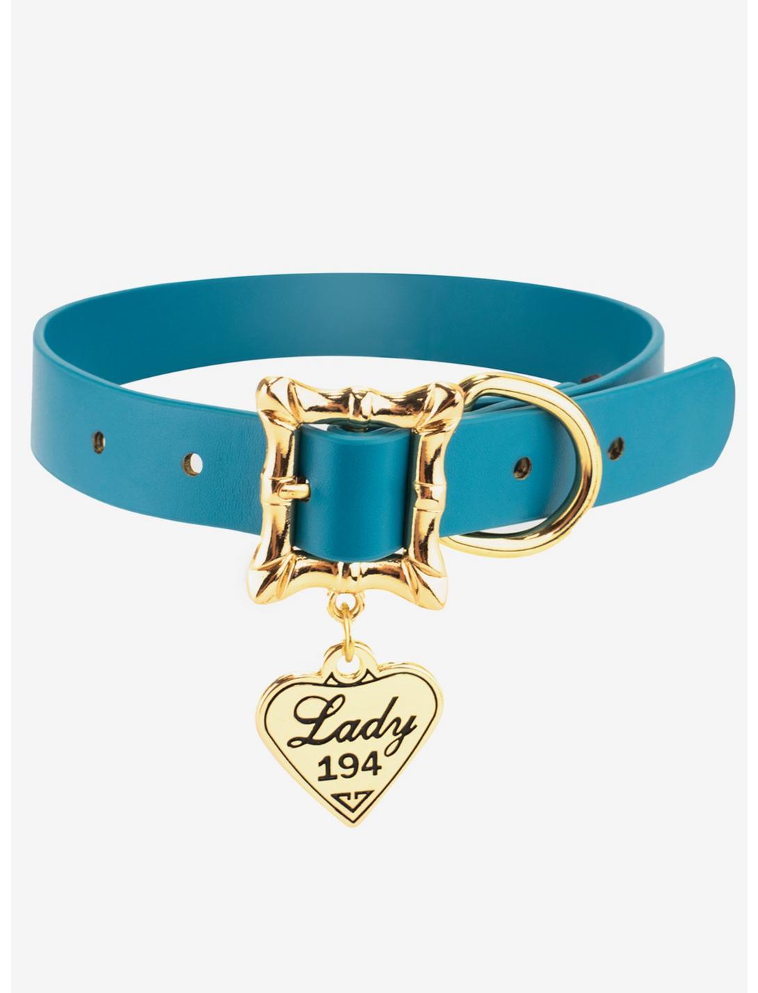 Disney Lady and the Tramp Dog Collar, BLUE, hi-res
