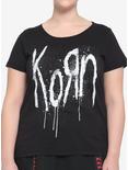 Korn Still A Freak Girls T-Shirt Plus Size, BLACK, hi-res