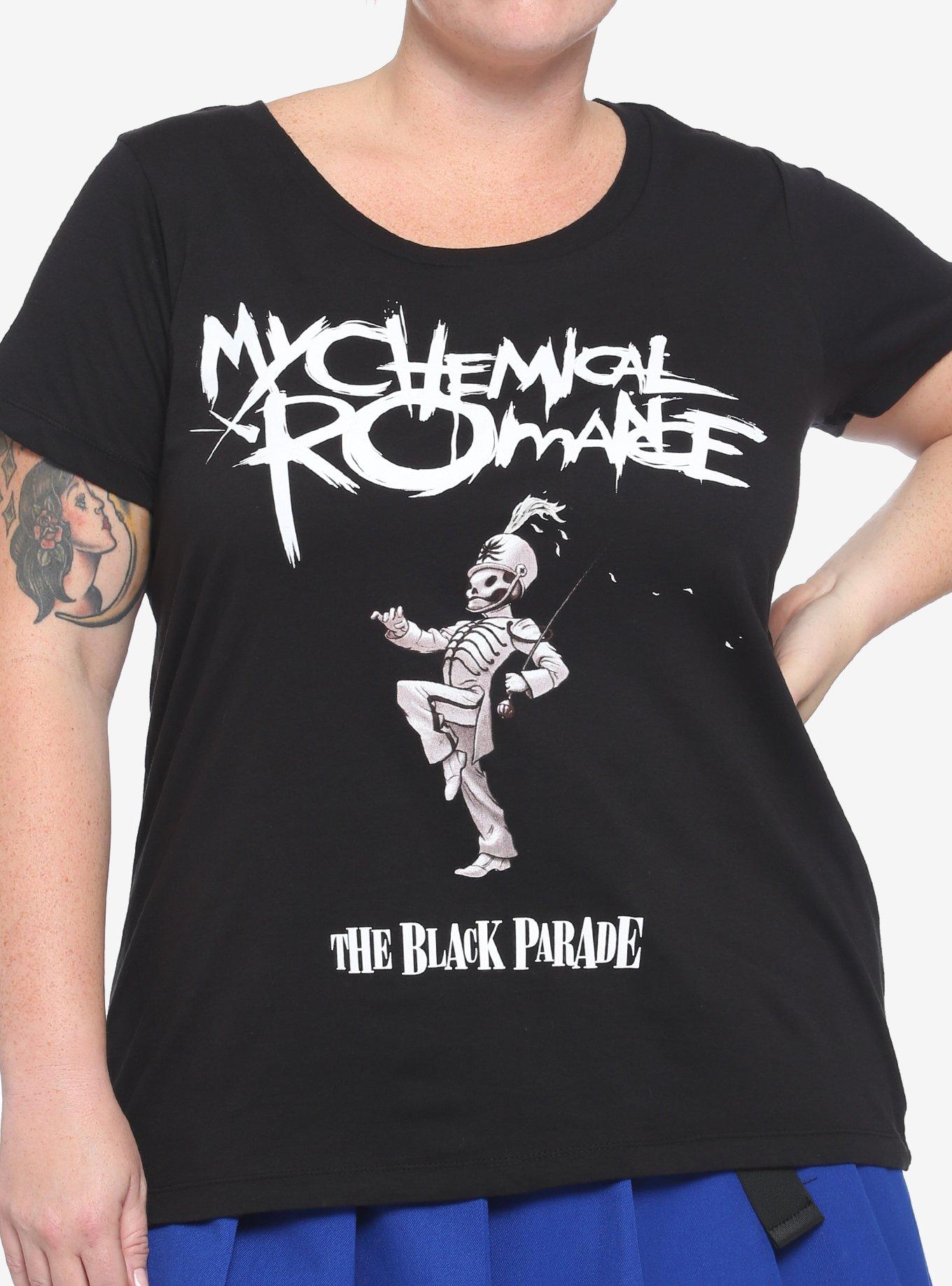 My Chemical Romance The Black Parade Girls T-Shirt Plus Size, BLACK, hi-res
