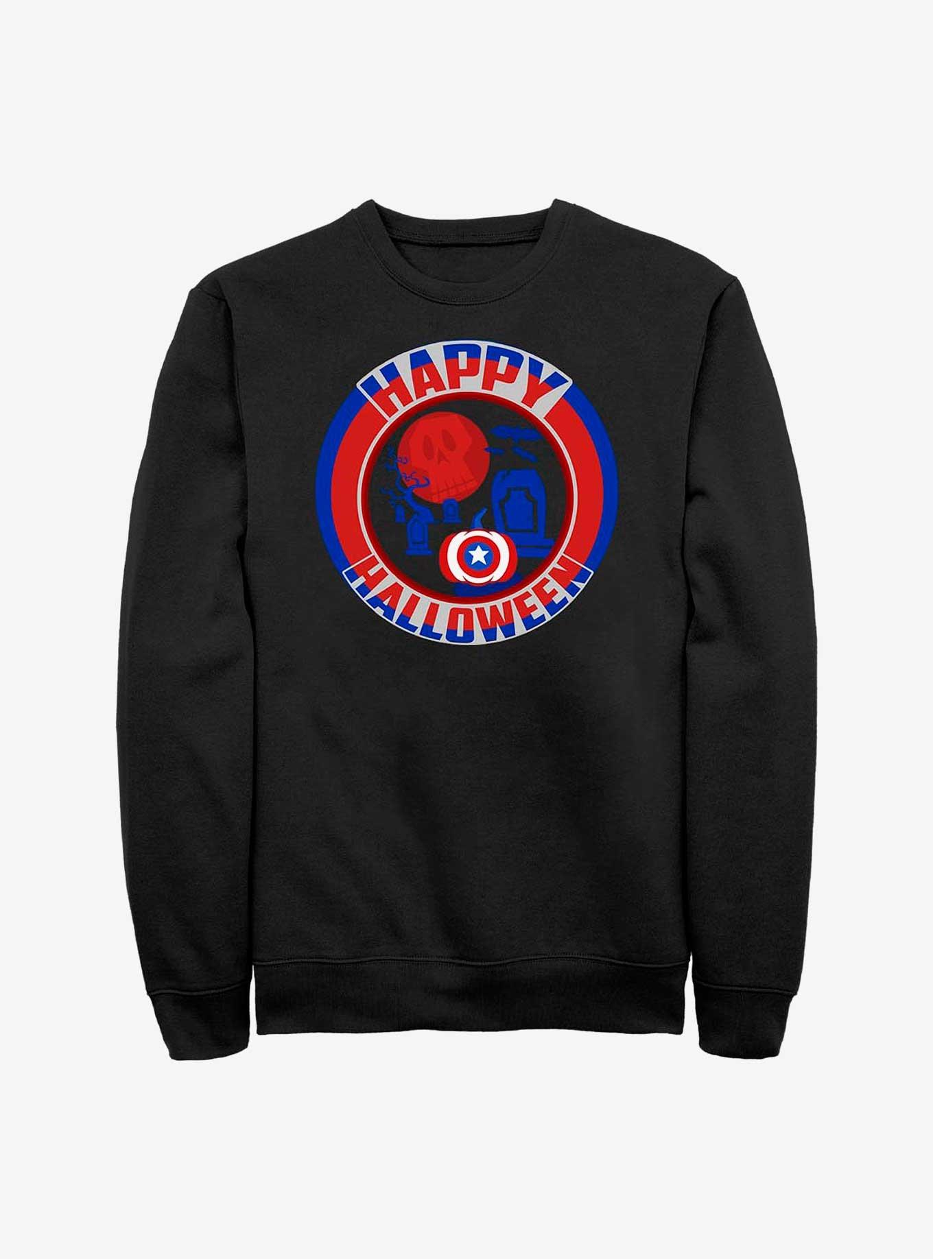 Marvel Captain America Happy Halloween Sweatshirt, , hi-res