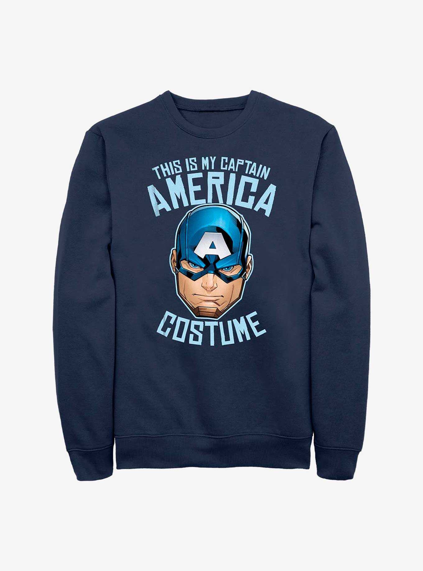 Marvel Captain America This Is My Costume Sweatshirt, , hi-res