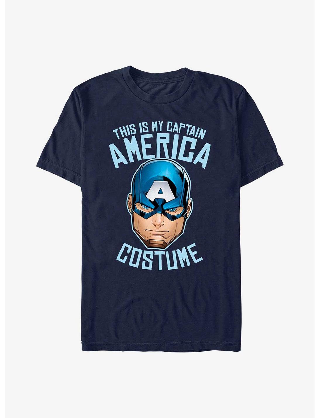 Marvel Captain America This Is My Costume T-Shirt, NAVY, hi-res