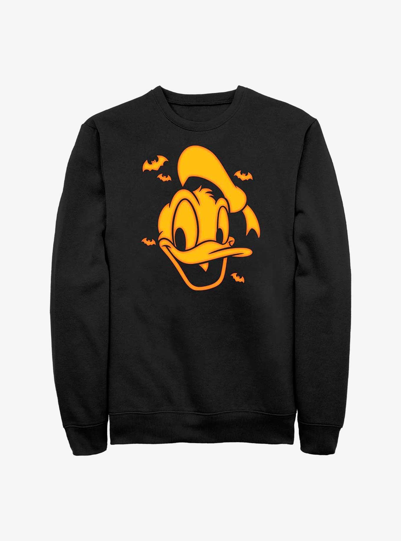Disney Donald Duck Halloween Bats Sweatshirt