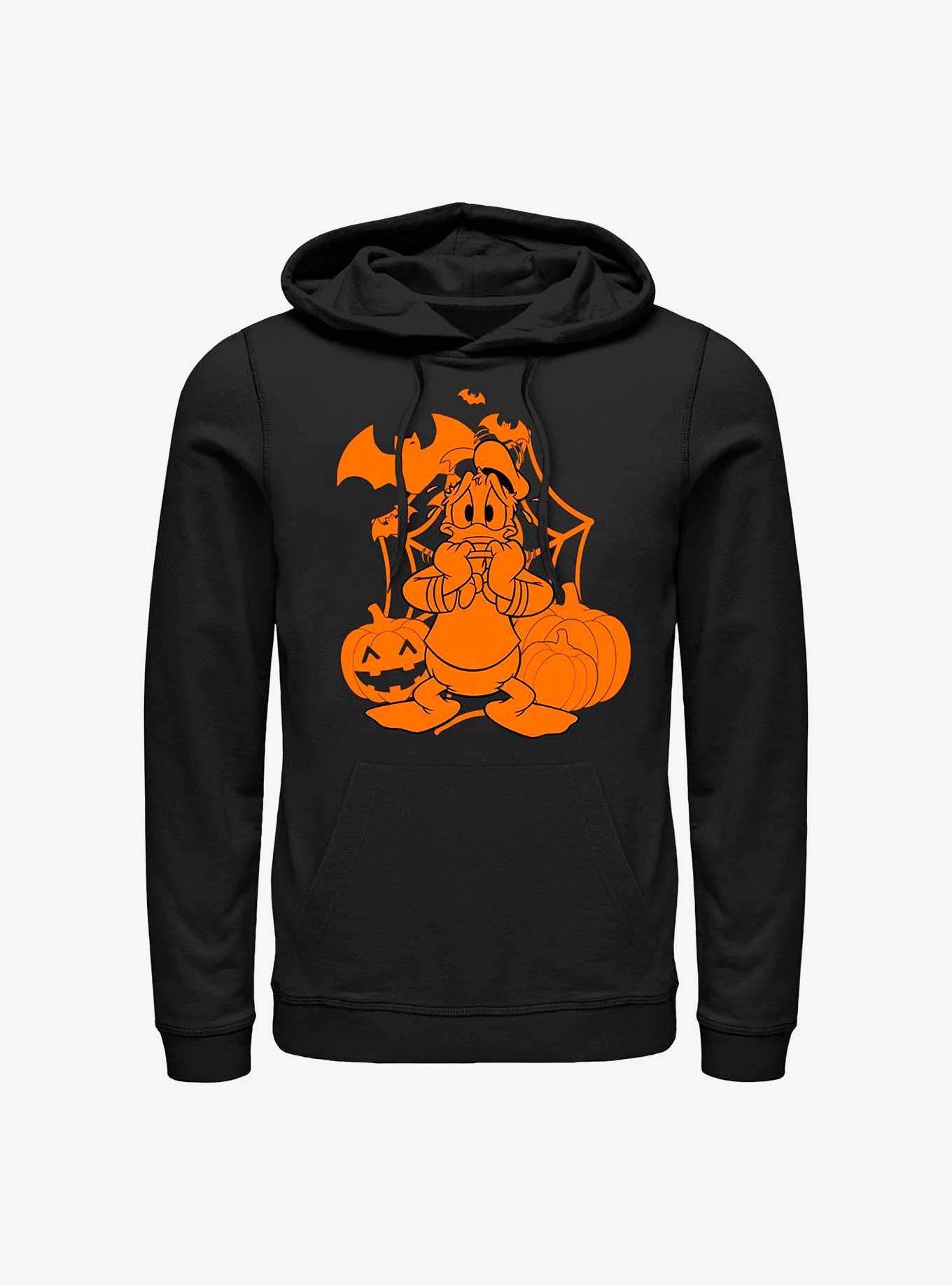 Disney Donald Duck Web Scare Hoodie, BLACK, hi-res