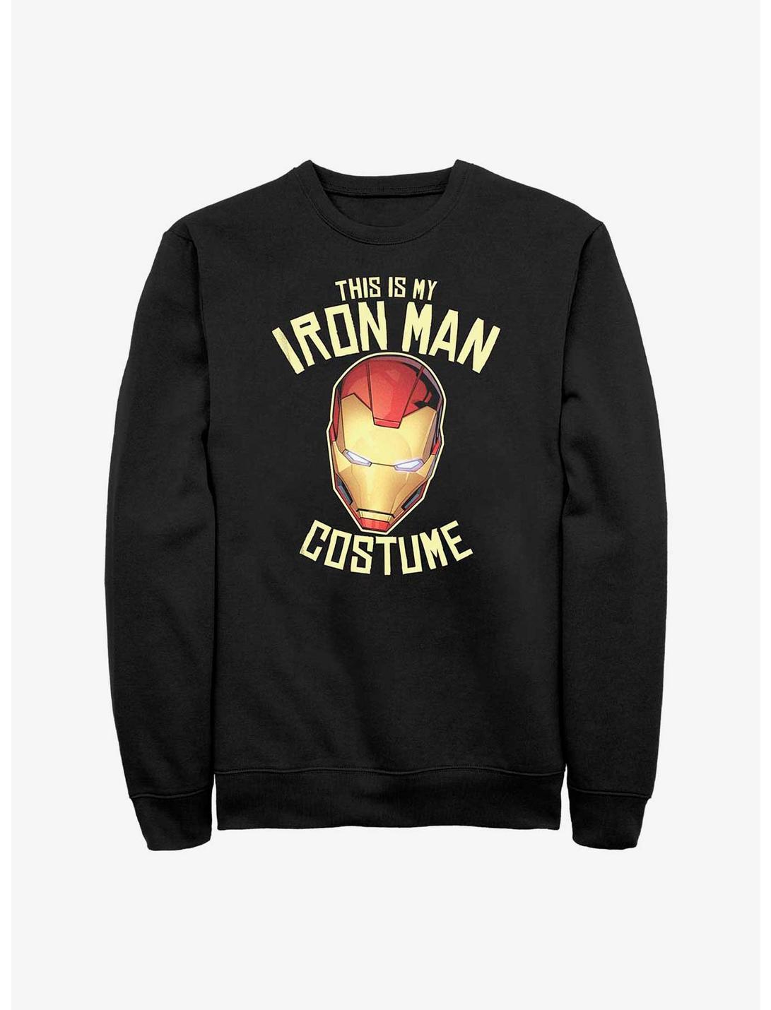 Marvel Iron Man This Is My Costume Sweatshirt, BLACK, hi-res
