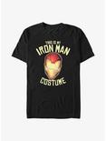 Marvel Iron Man This Is My Costume T-Shirt, BLACK, hi-res