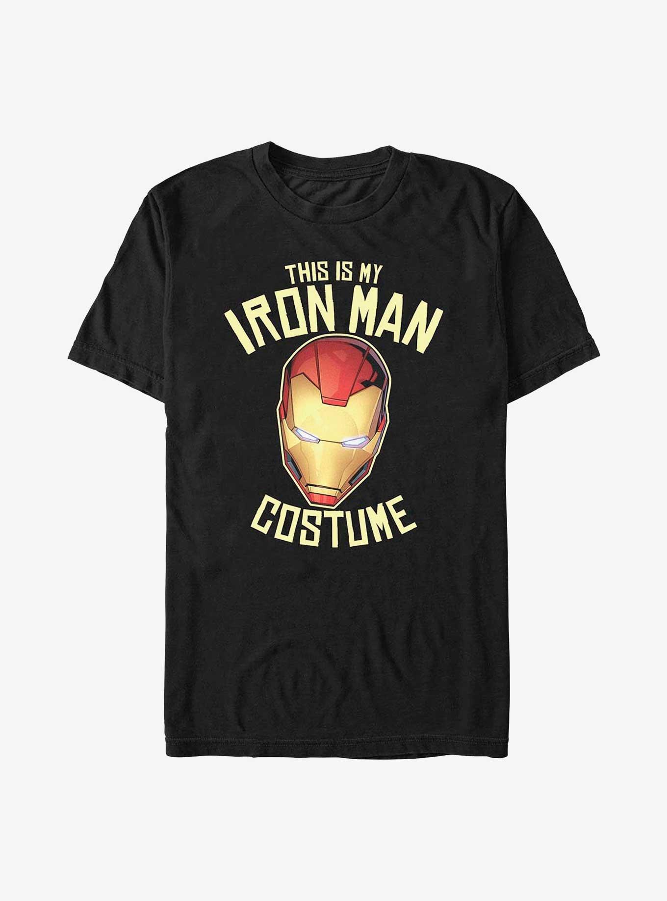 Marvel Iron Man This Is My Costume T-Shirt, BLACK, hi-res